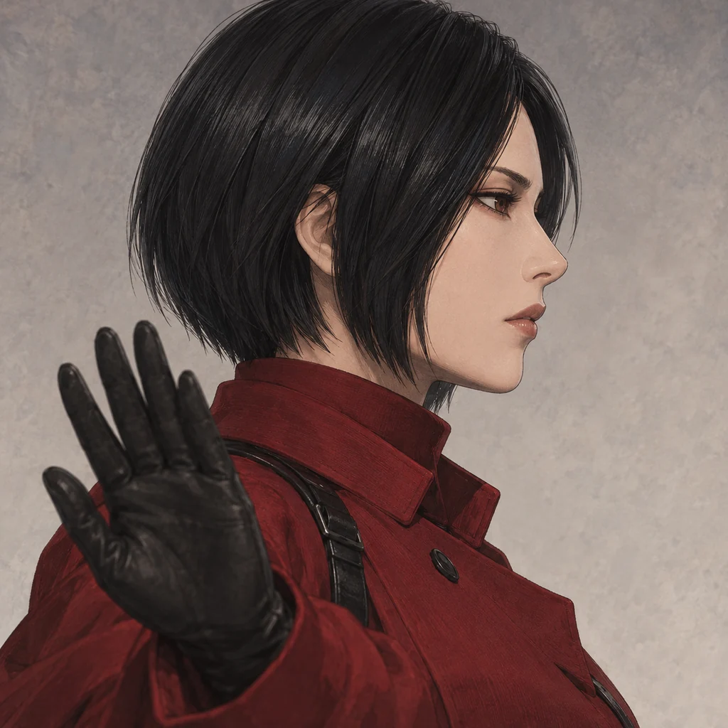 Ada Wong AI 辅助角色插画