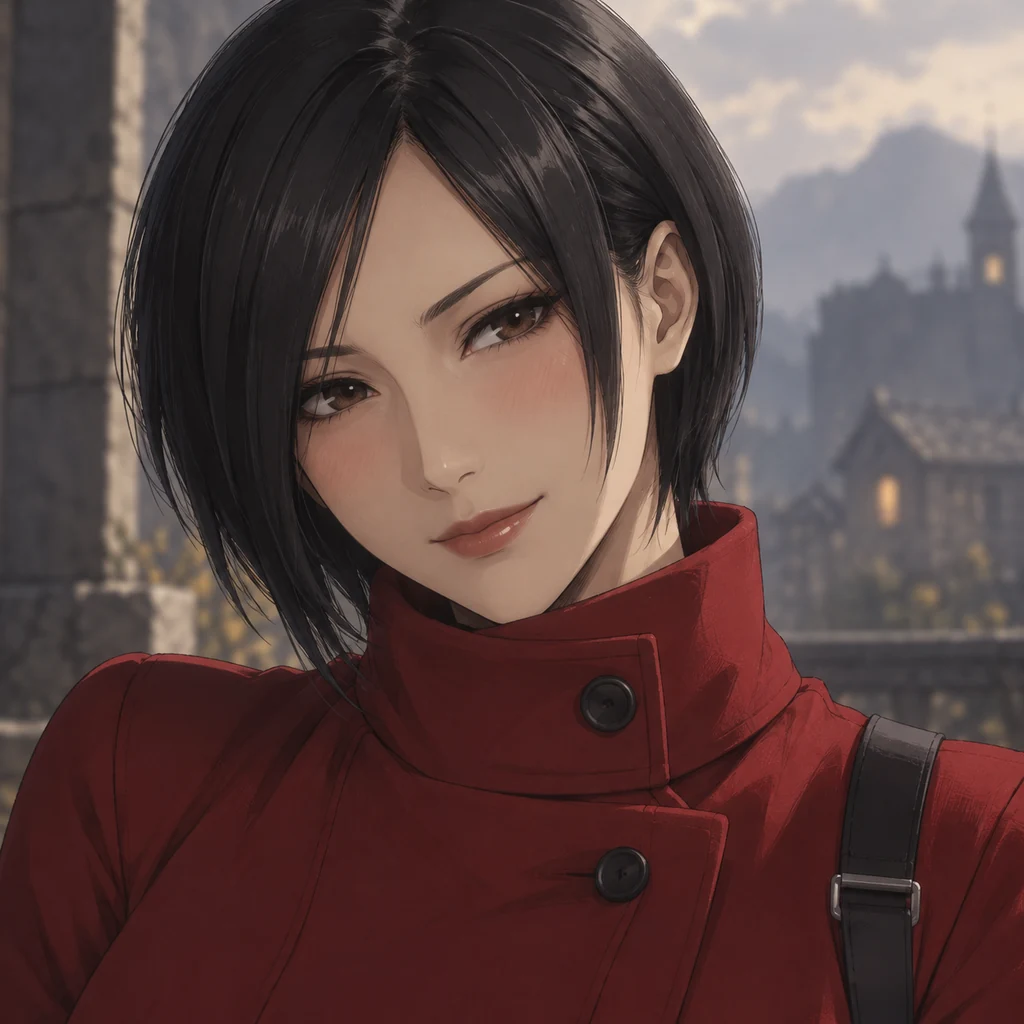 Ada Wong AI 辅助角色插画