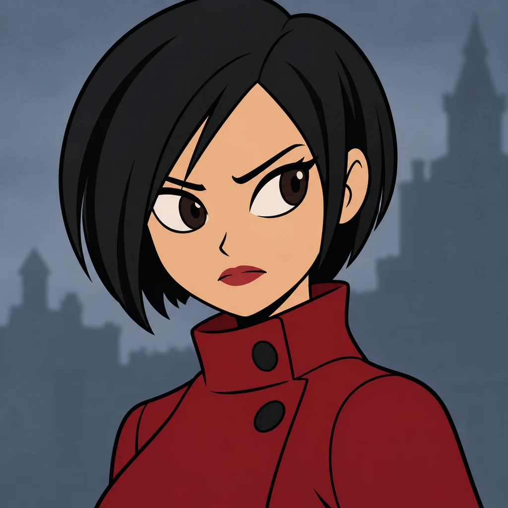 Ada Wong AI 辅助角色插画