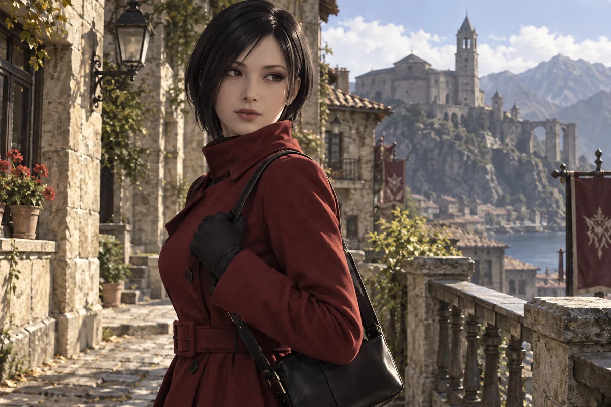 Ada Wong AI 插画