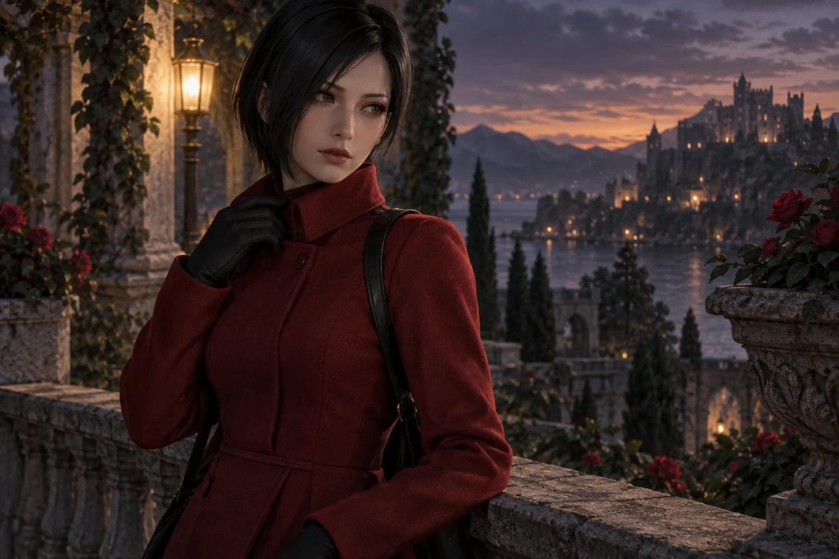 Ada Wong AI 插画
