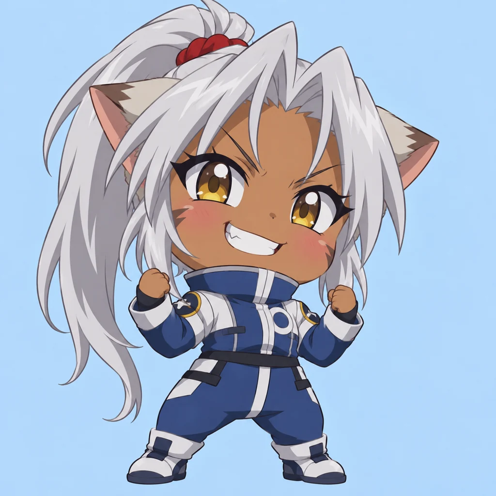 Aisha Clanclan AI 辅助角色插画