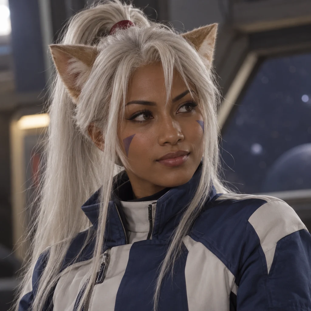 Aisha Clanclan live-action AI portrait