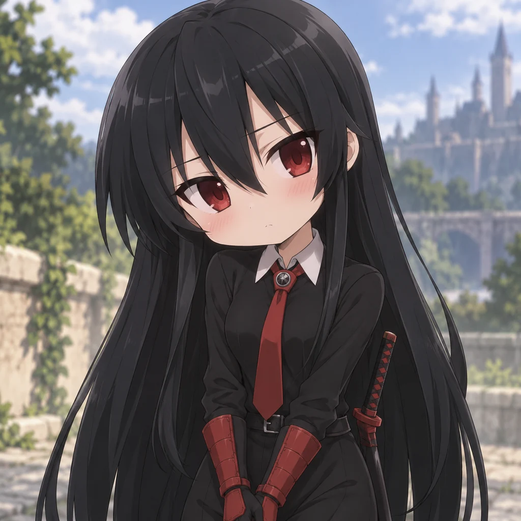 Akame AI 辅助角色插画