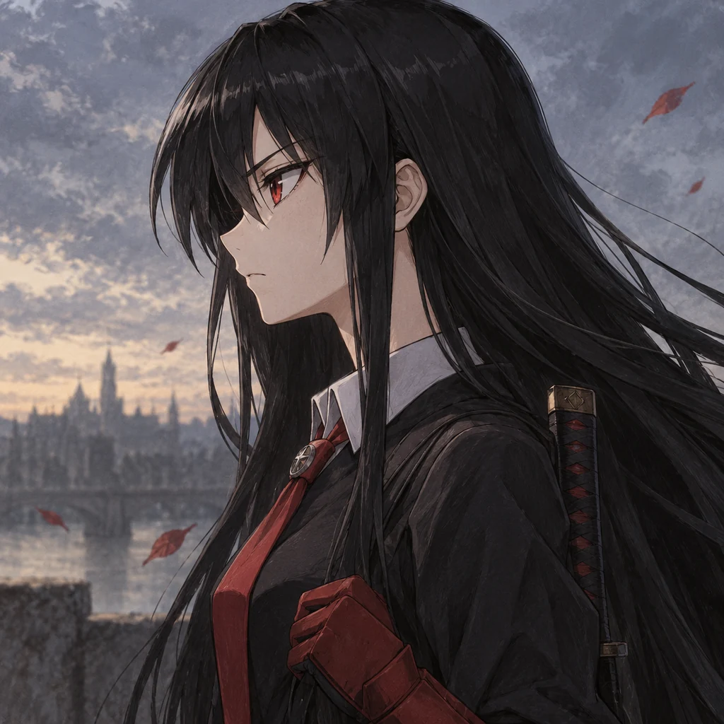 Akame AI 辅助角色插画