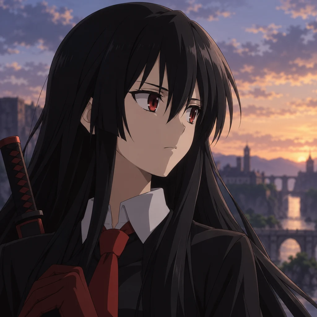 Akame AI 辅助角色插画