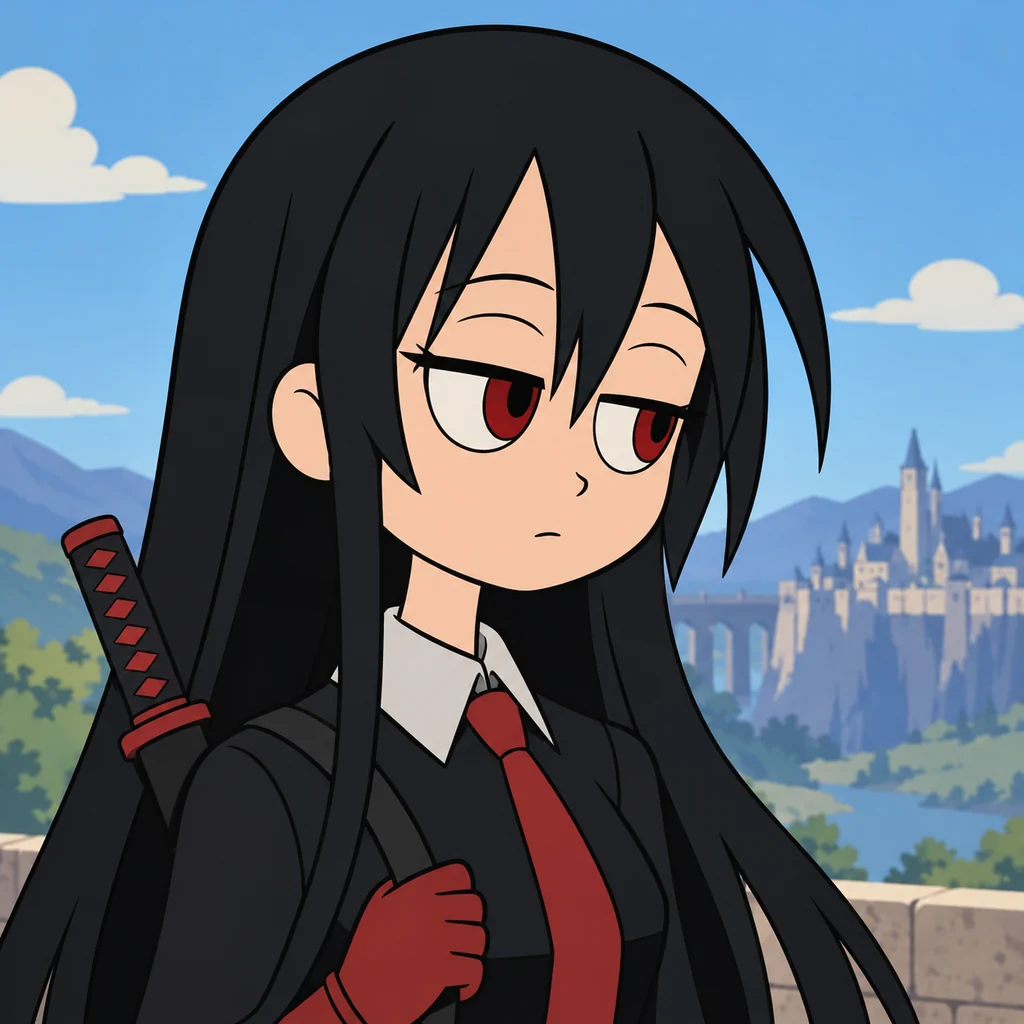 Akame AI 辅助角色插画