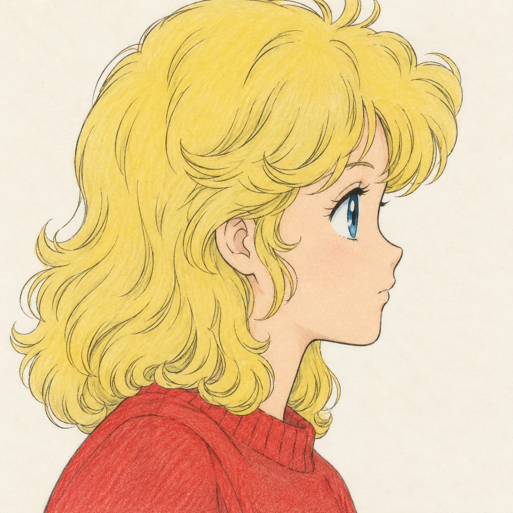 Akane Kimidori AI 辅助角色插画