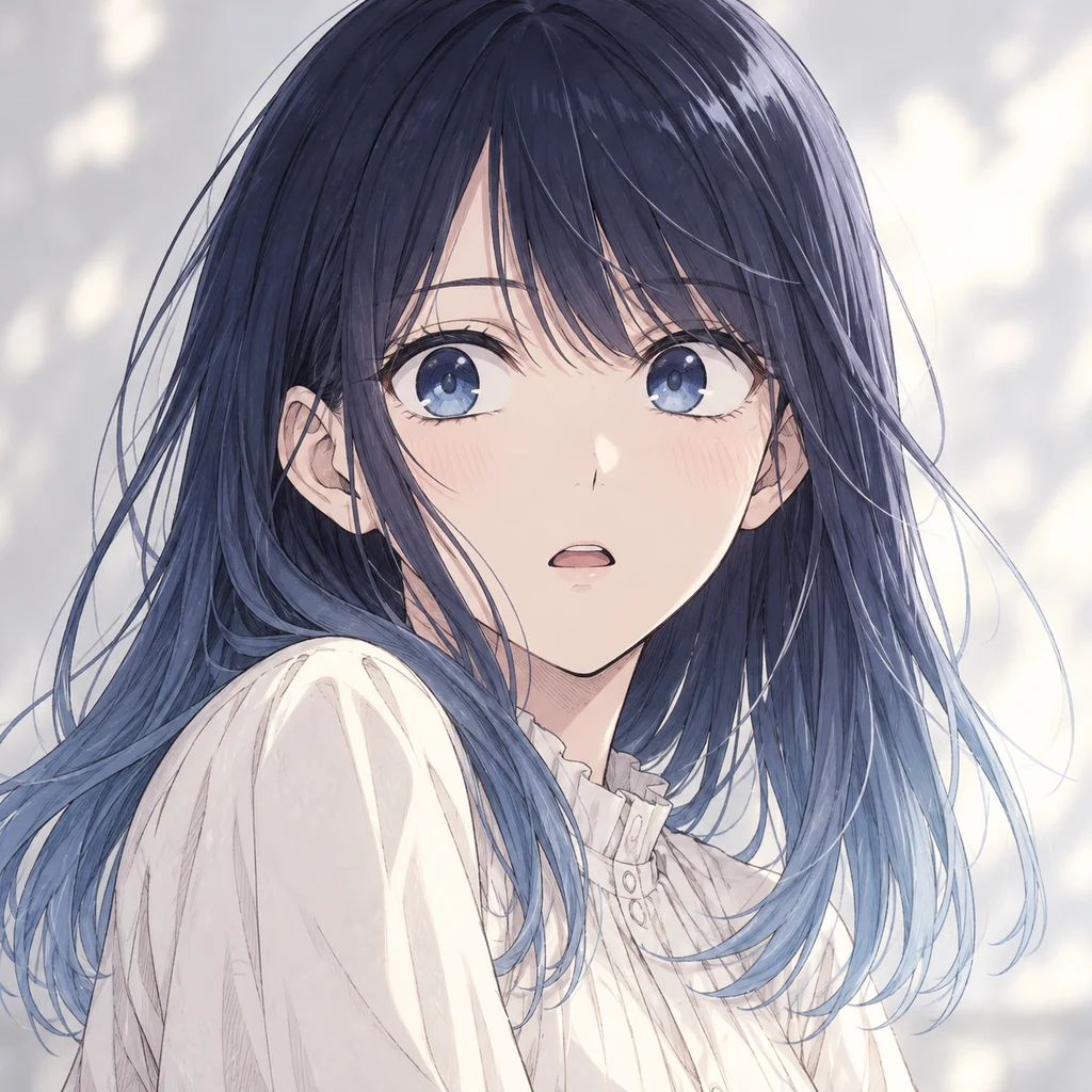 Akane Kurokawa AI 辅助角色插画