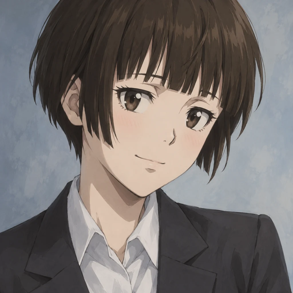 Akane Tsunemori AI 辅助角色插画