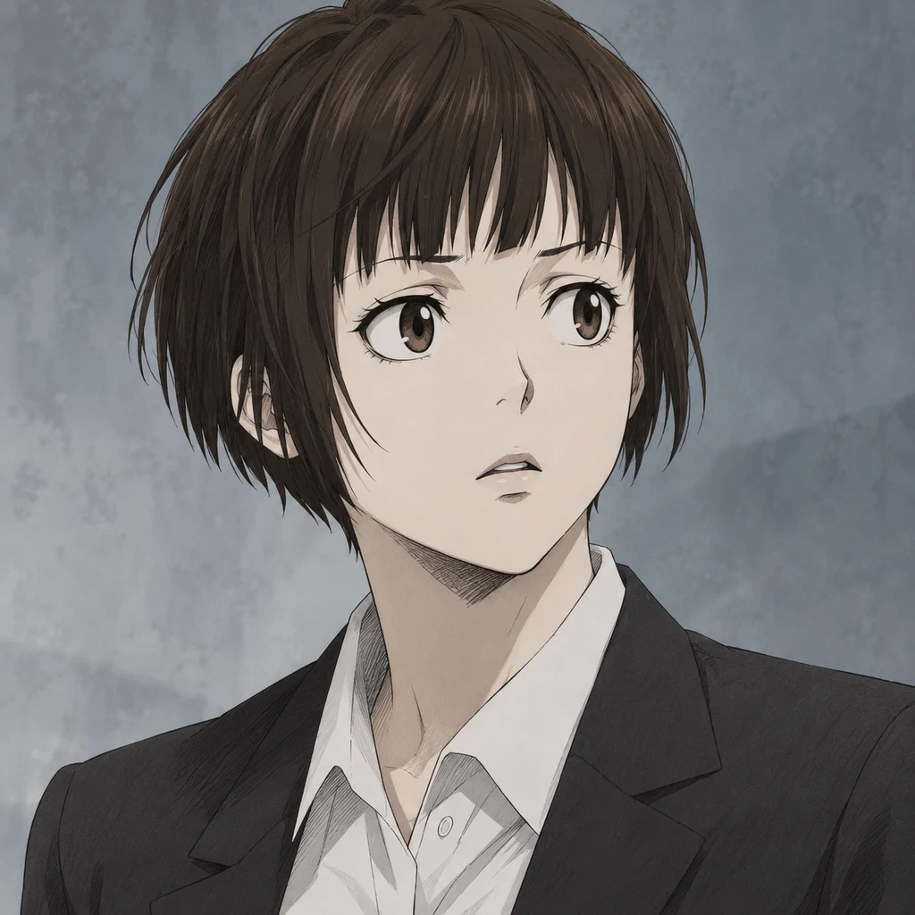 Akane Tsunemori AI 辅助角色插画