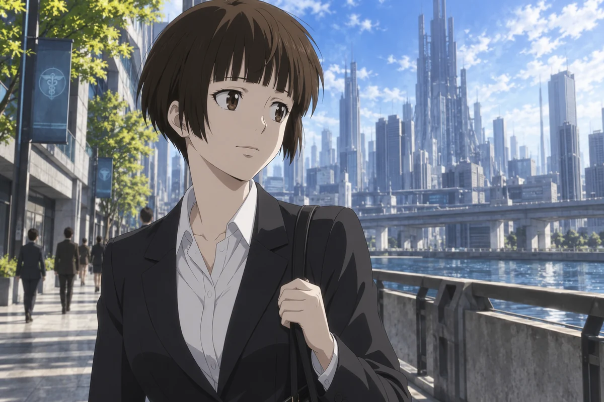 Akane Tsunemori AI 插画
