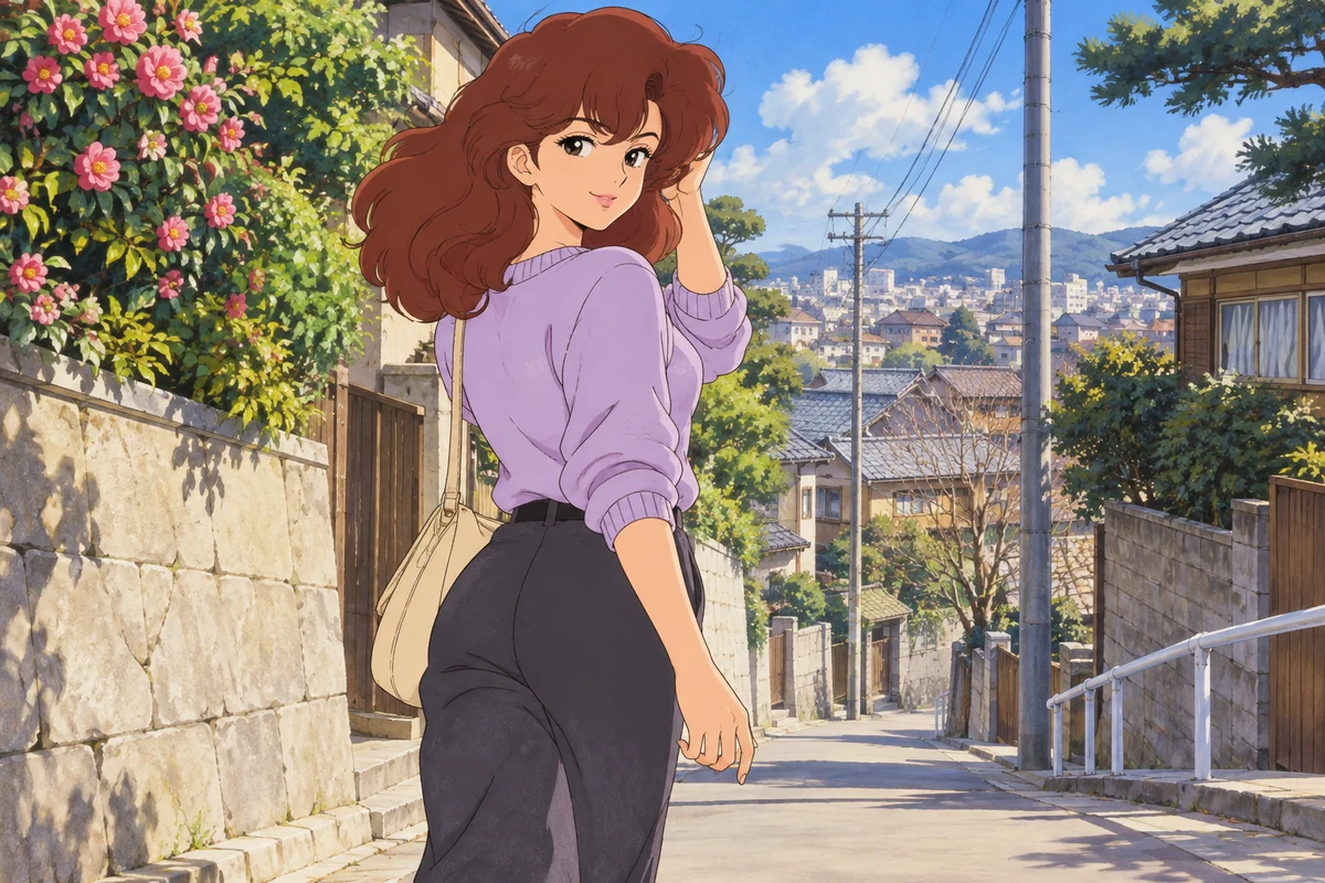 Akemi Roppongi AI 插画