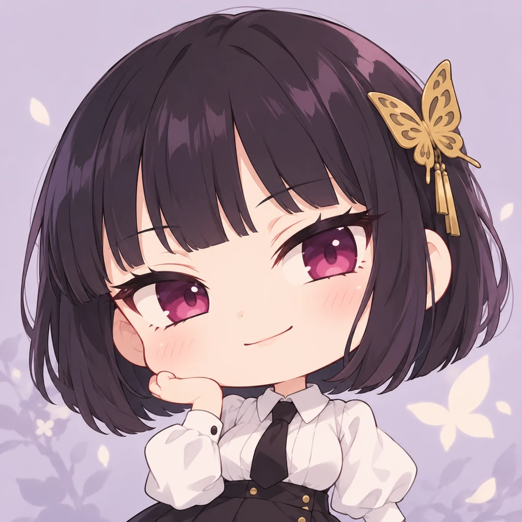 与谢野晶子 AI 辅助角色插画