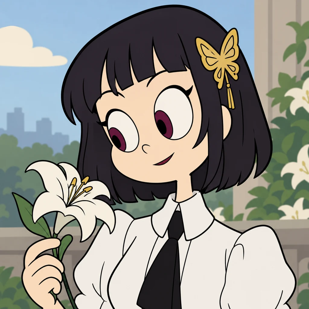 与谢野晶子 AI 辅助角色插画