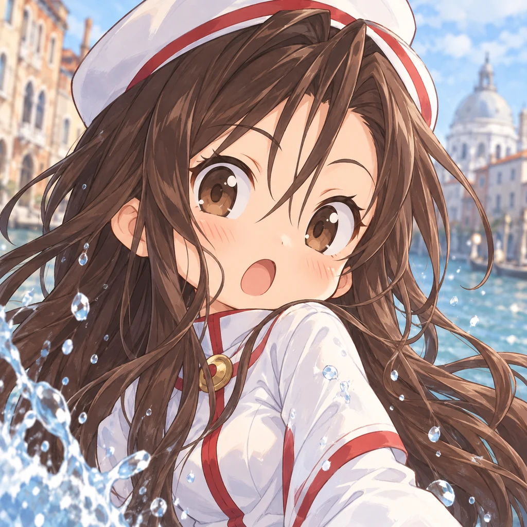晃・E・フェラーリ AI 辅助角色插画