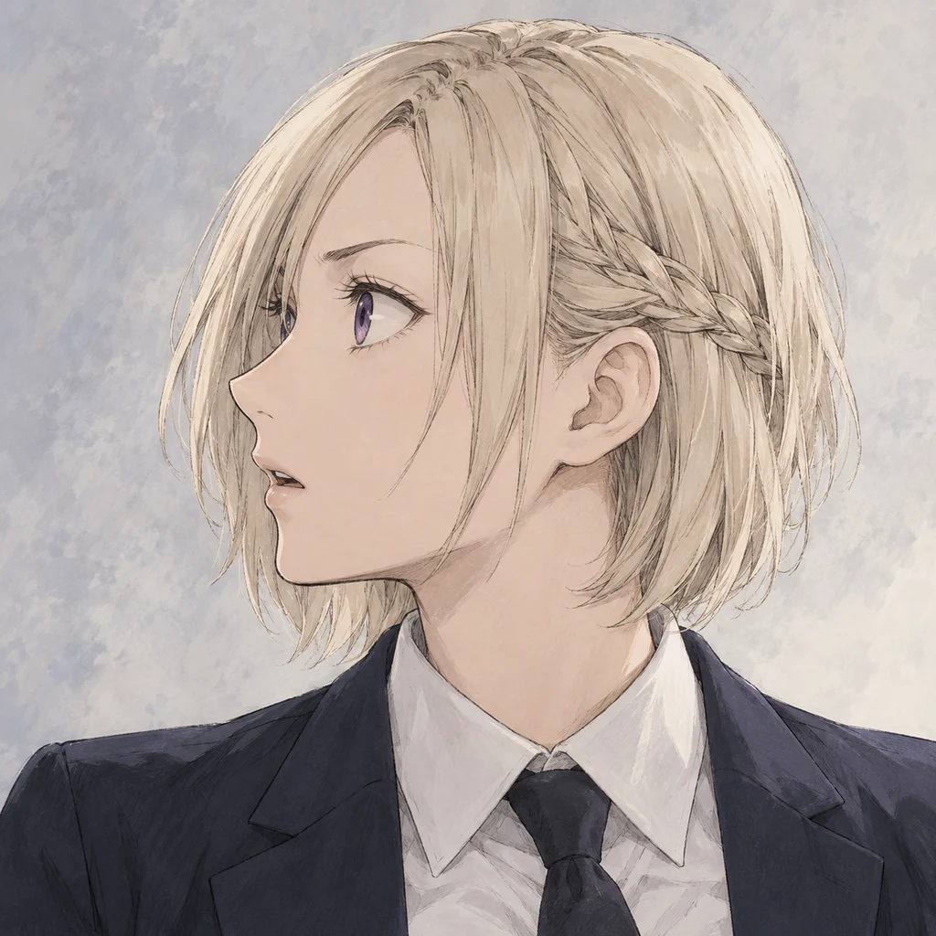Akira Mado AI 辅助角色插画
