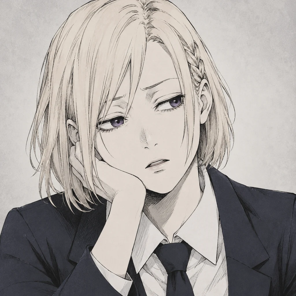 Akira Mado AI 辅助角色插画