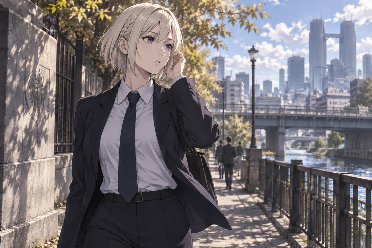 Akira Mado AI 插画