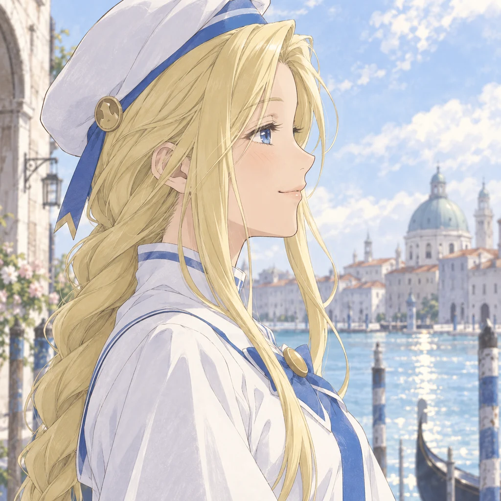 Alicia Florence AI 辅助角色插画