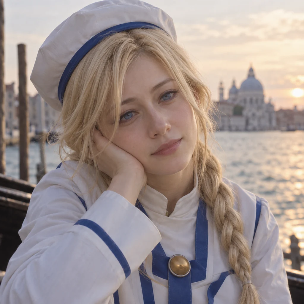 Alicia Florence live-action AI portrait