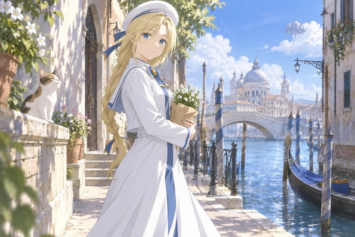 Alicia Florence AI 插画