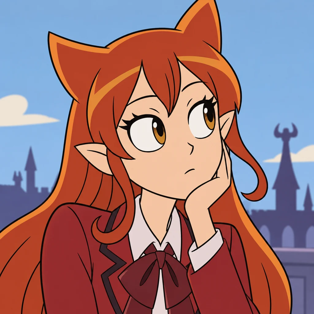 Ameri Azazel AI 辅助角色插画