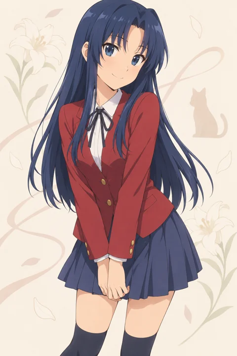 Ami Kawashima角色示意插画