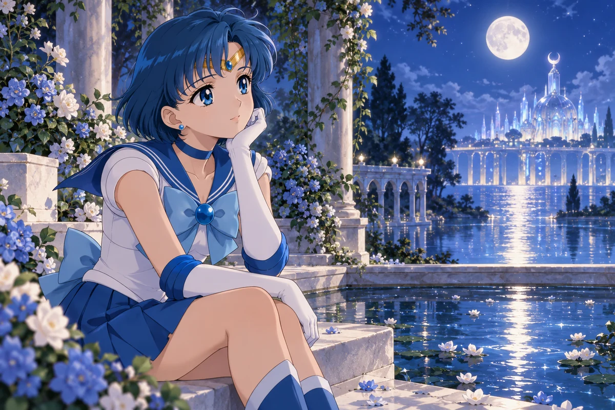 Ami Mizuno AI 插画