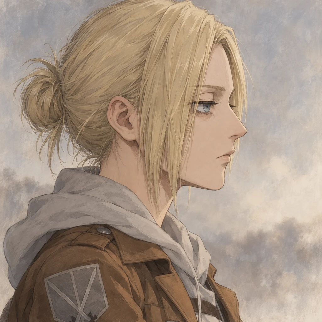 Annie Leonhart AI 辅助角色插画