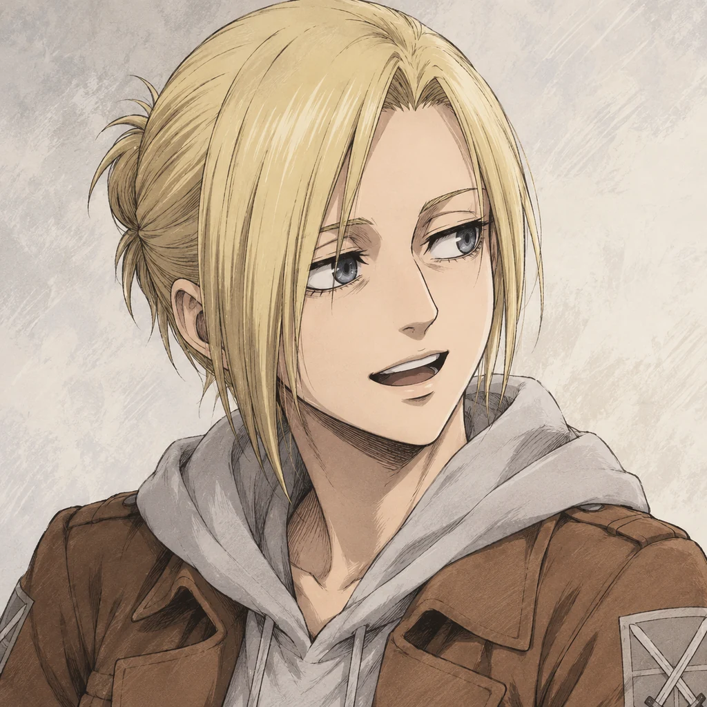 Annie Leonhart AI 辅助角色插画