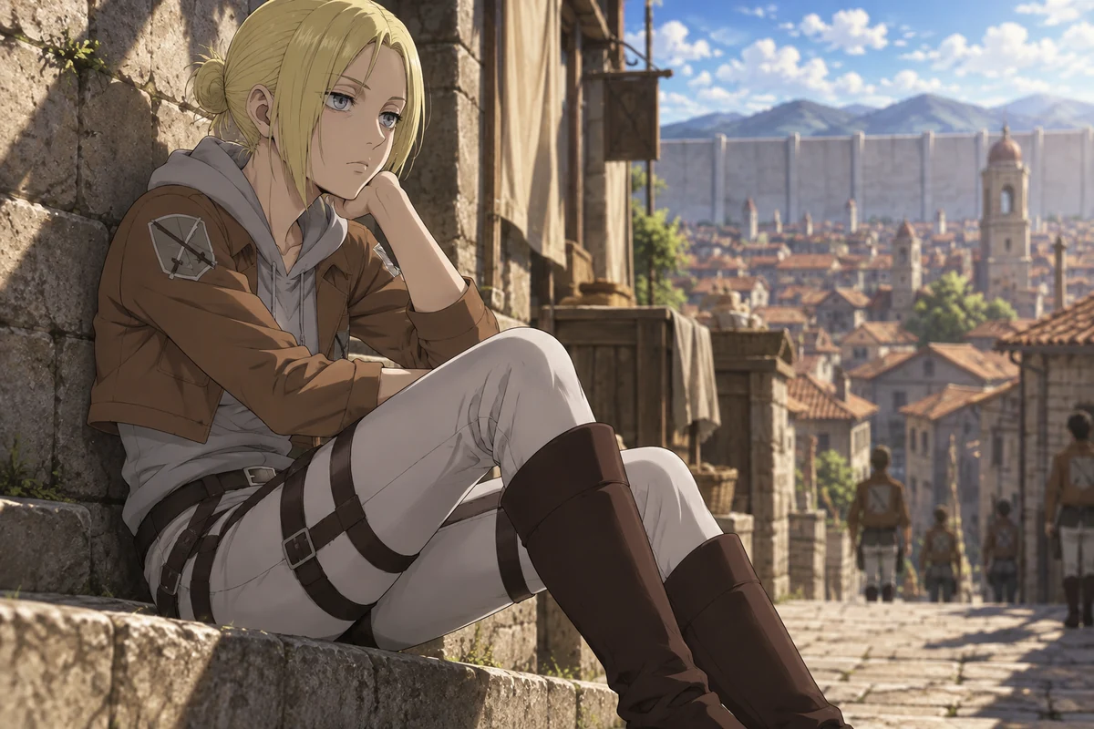 Annie Leonhart AI 插画