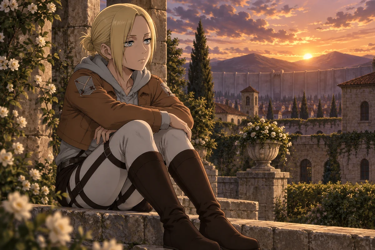 Annie Leonhart AI 插画