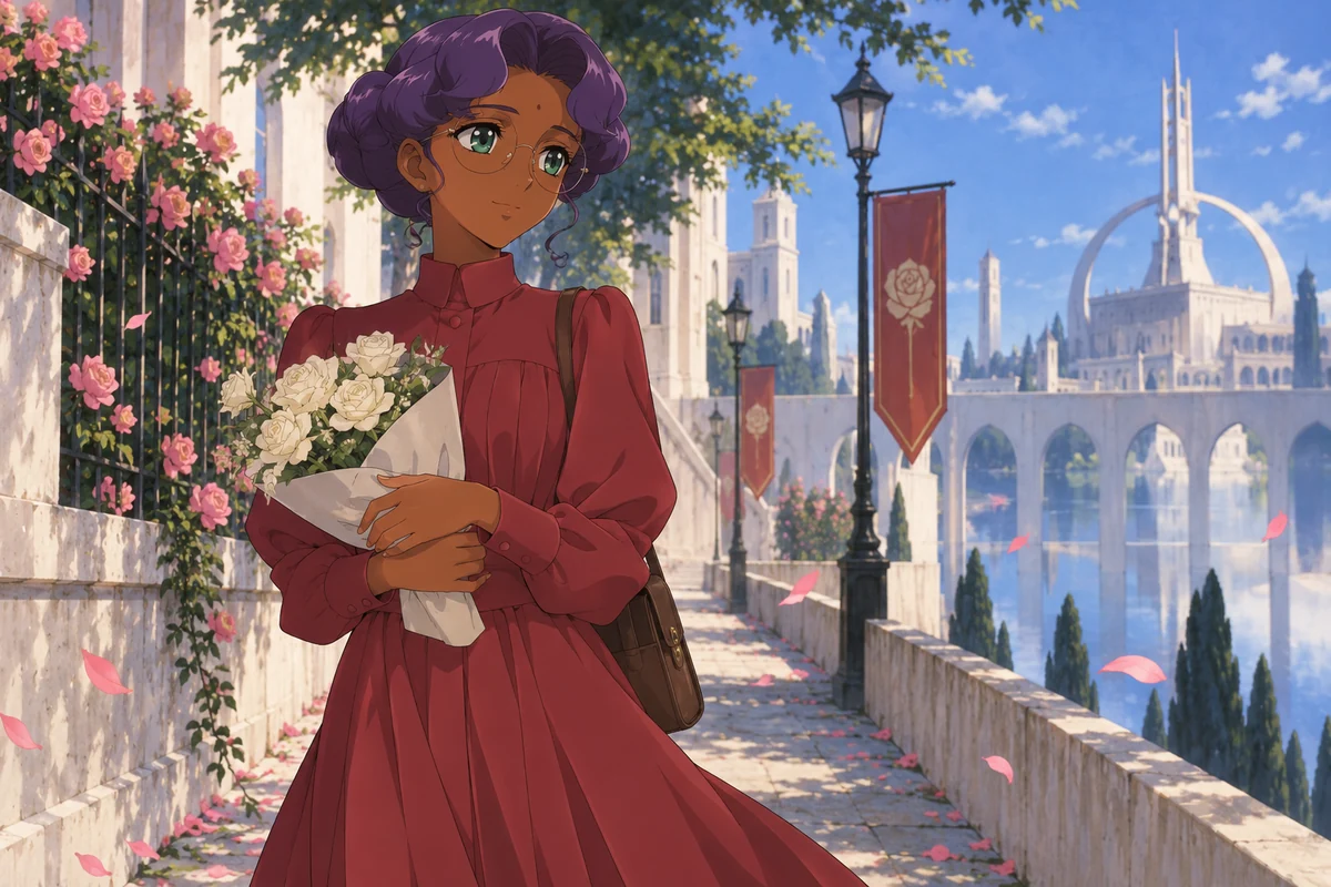 Anthy Himemiya AI 插画