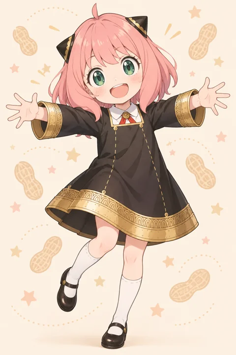 Anya Forger角色示意插画