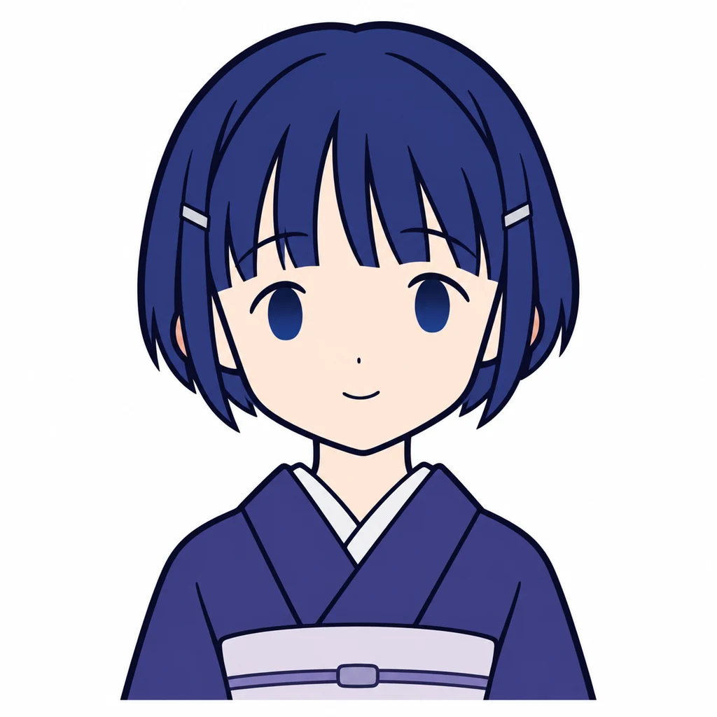 Aoi Sakuraba AI 辅助角色插画