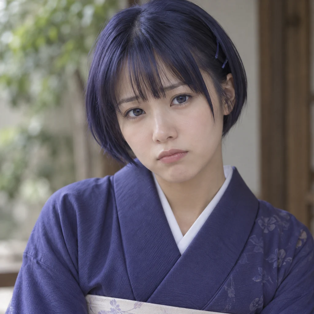Aoi Sakuraba live-action AI portrait