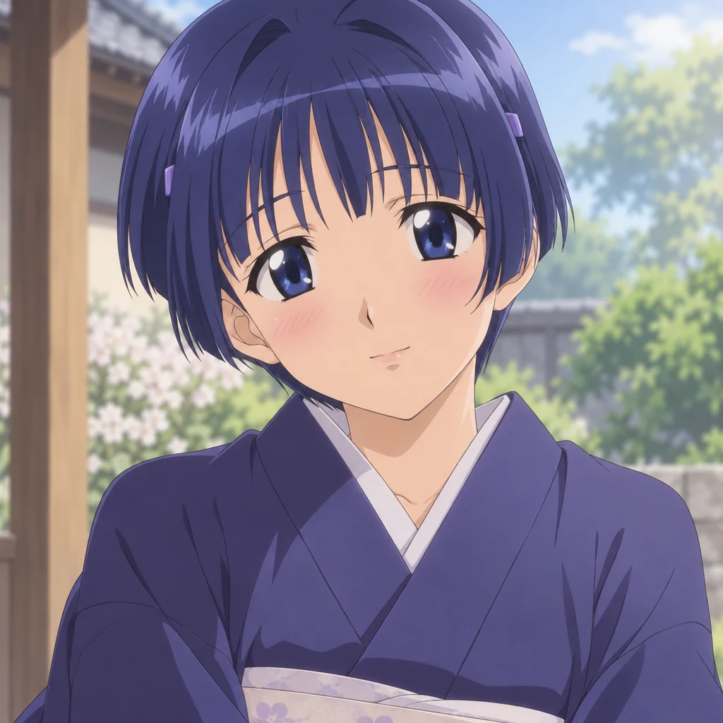 Aoi Sakuraba AI 辅助角色插画