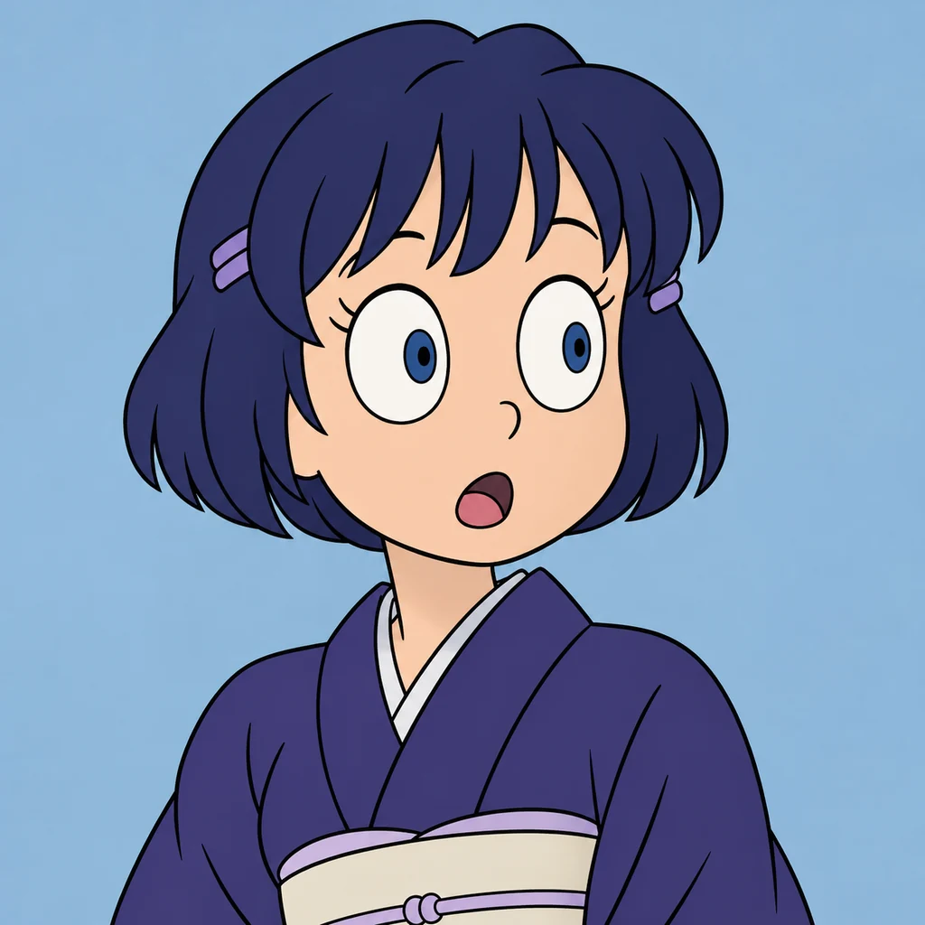 Aoi Sakuraba AI 辅助角色插画