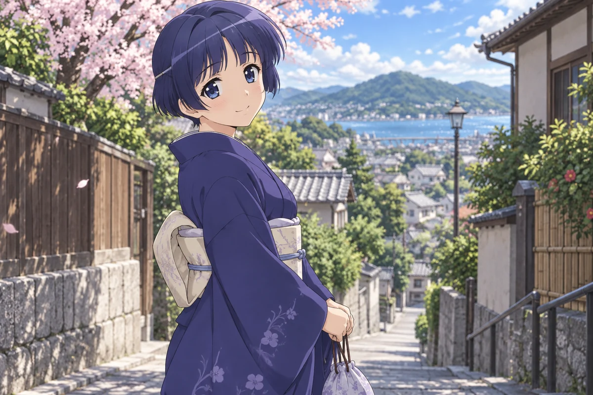 Aoi Sakuraba AI 插画