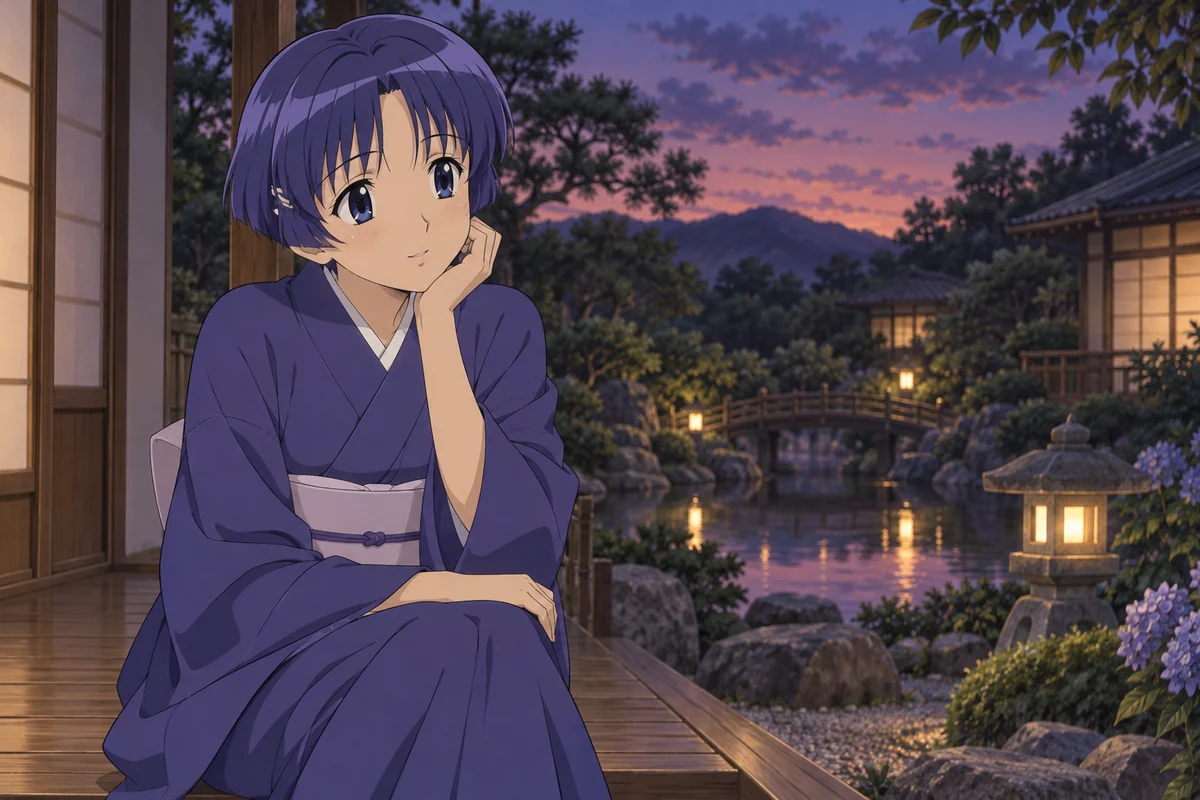 Aoi Sakuraba AI 插画