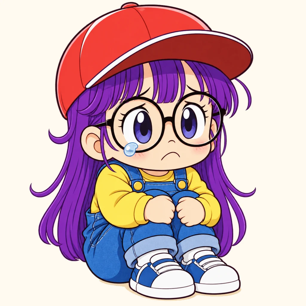 Arale Norimaki 表情包 3