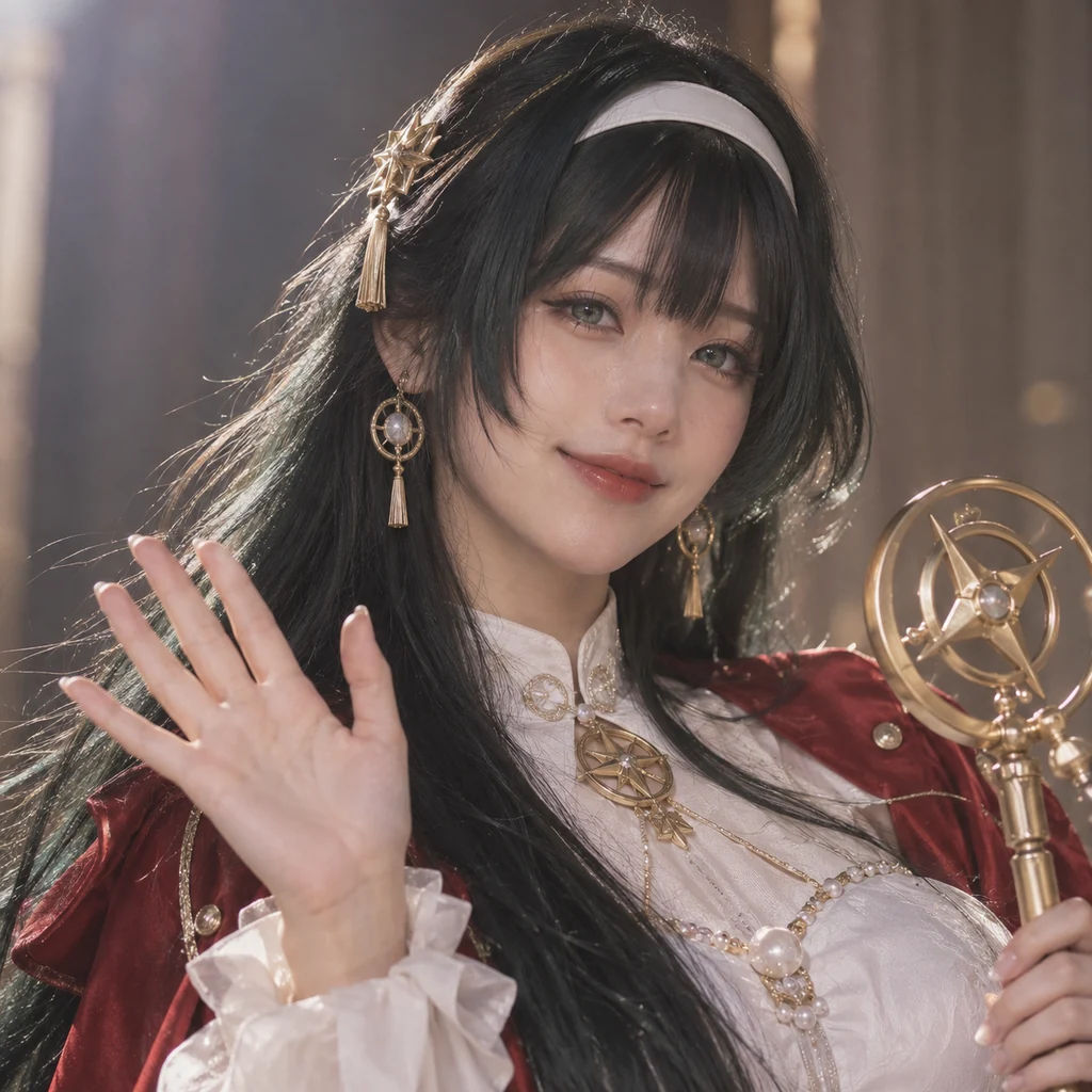 Astra Yao live-action AI portrait