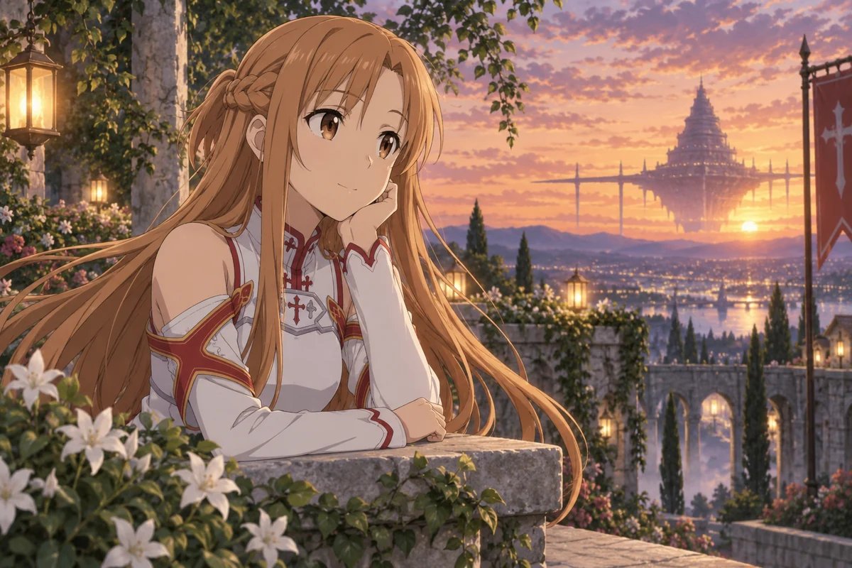Asuna Yuuki AI 插画