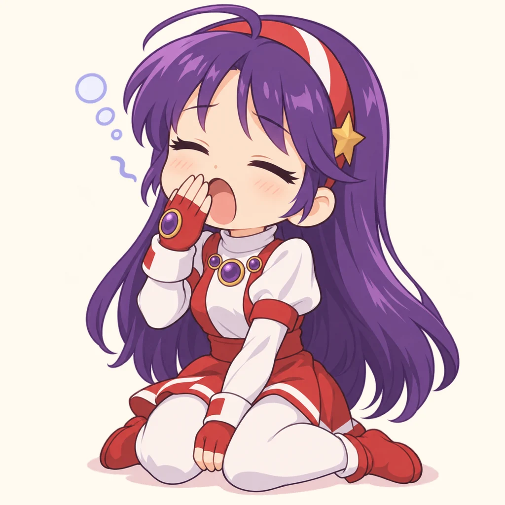 Athena Asamiya 表情包 7