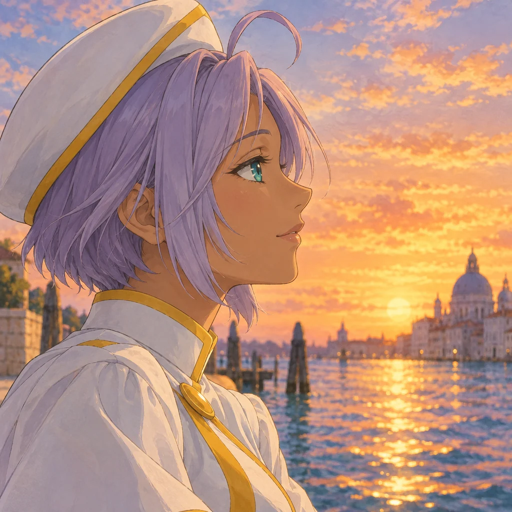 Athena Glory AI 辅助角色插画