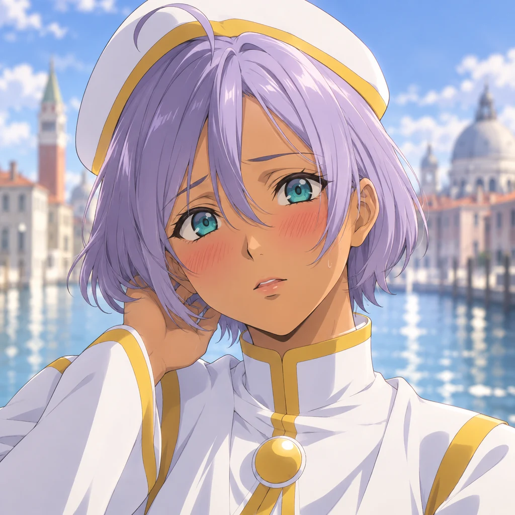 Athena Glory AI 辅助角色插画