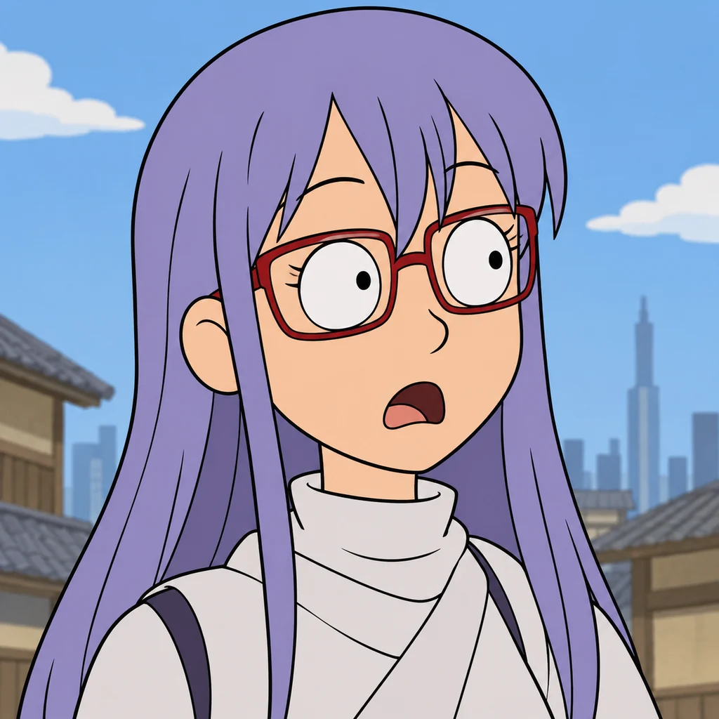 Ayame Sarutobi AI 辅助角色插画
