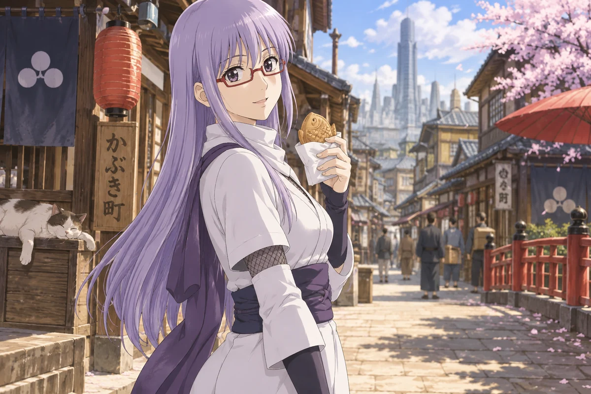 Ayame Sarutobi AI 插画