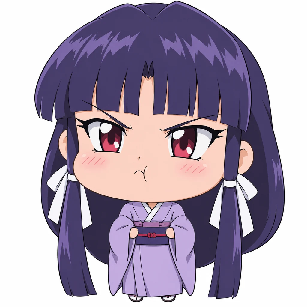 Ayeka Jurai AI 辅助角色插画